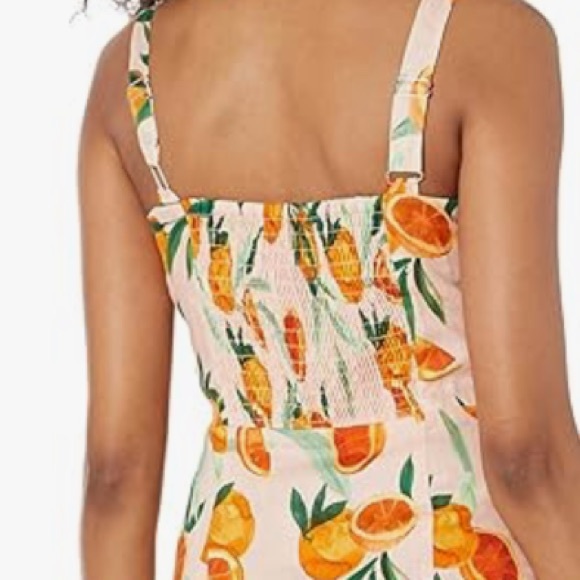 PARKER MILLIE DRESS WITH RUFFLE FRONT DETAILS AND HI-LO RUFFLED HEMLINE SIZE 4 - Picture 11 of 13